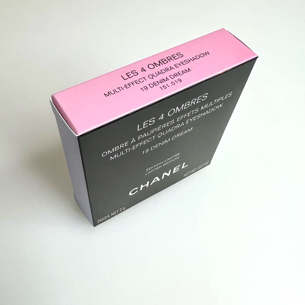 🌸Chanel Les 4 Ombres Eyeshadow Palette in #19 “Denim Dream” (Spring 2026) - Picture 4 of 4